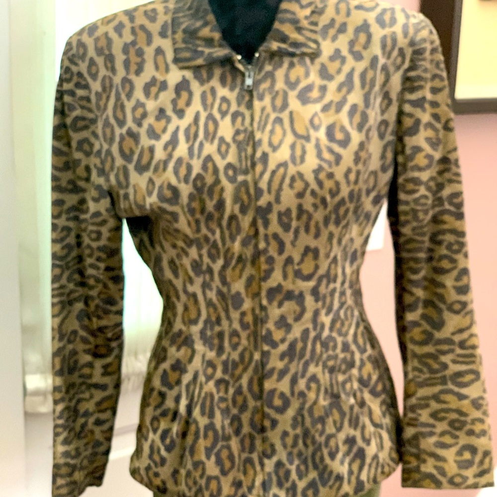 Maxima Leopard Skin Jacket
